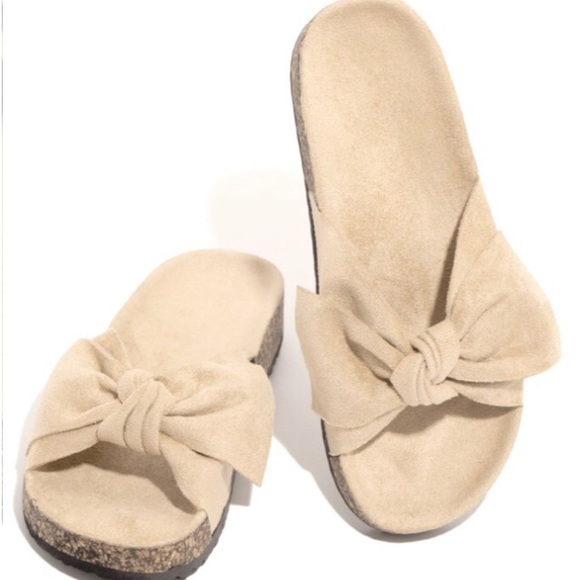 New beige bow sandal - Picture 4 of 5